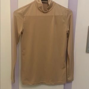 Tan turtle neck